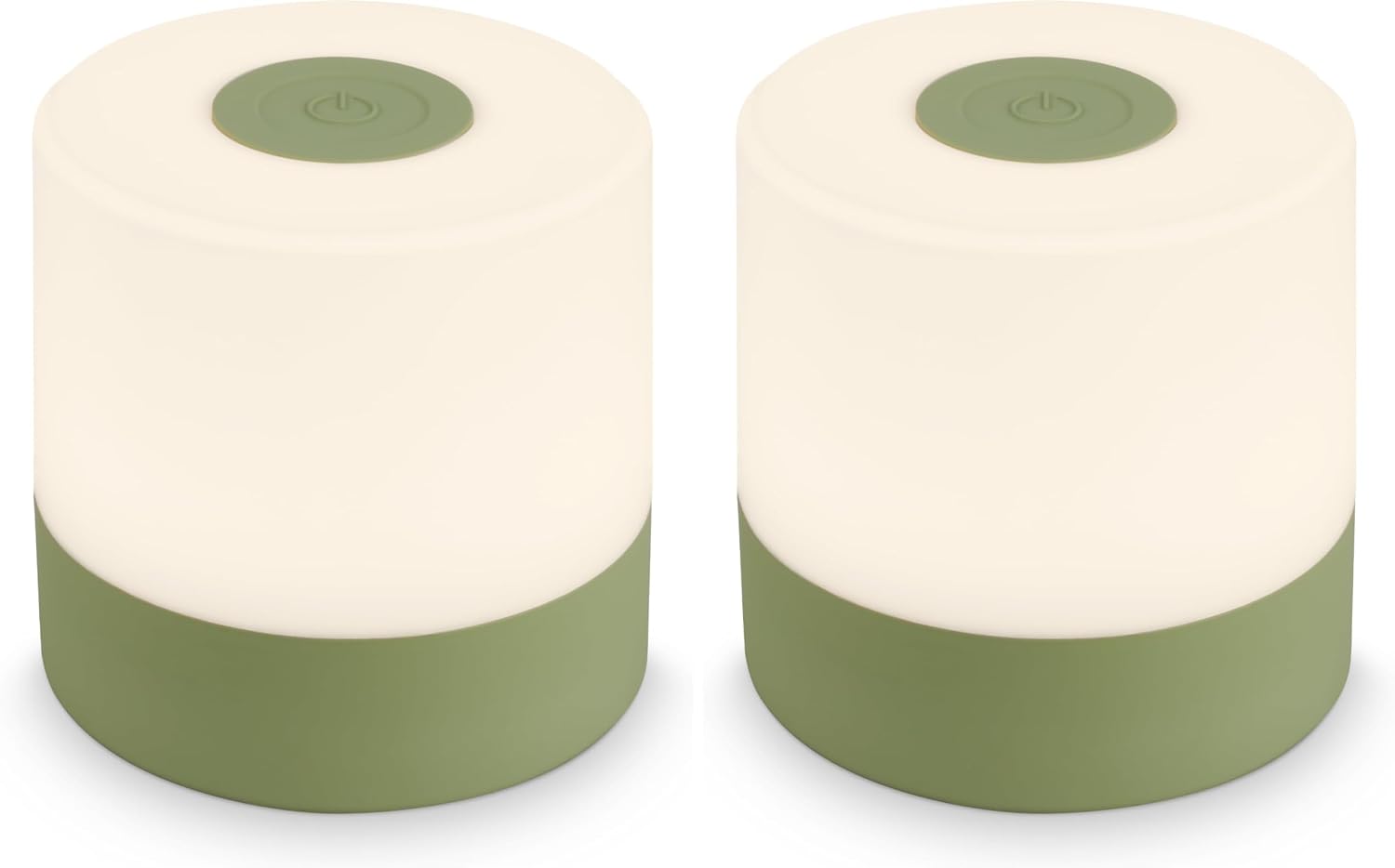 BRILONER - Mini lampe de table LED sans fil, Lampe de chevet à intensité variable Touch, Lampe de bureau, Lampe de lecture, Lampe de table extérieure & intérieure, Bleu