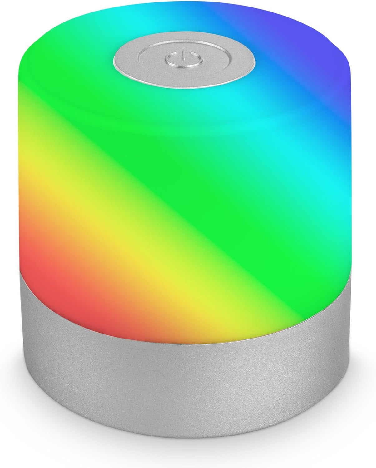 BRILONER - Mini lampe de table LED sans fil, Lampe de chevet à intensité variable Touch, Lampe de bureau, Lampe de lecture, Lampe de table extérieure & intérieure, Bleu