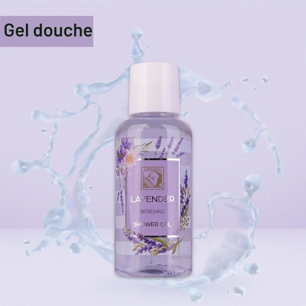 Accentra Set de soins douche pour femmes HONEY JASMINE - Gel douche et lotion dans une belle boîte cadeau - Idéal pour la Saint-Valentin, la Fête des mères & Noël