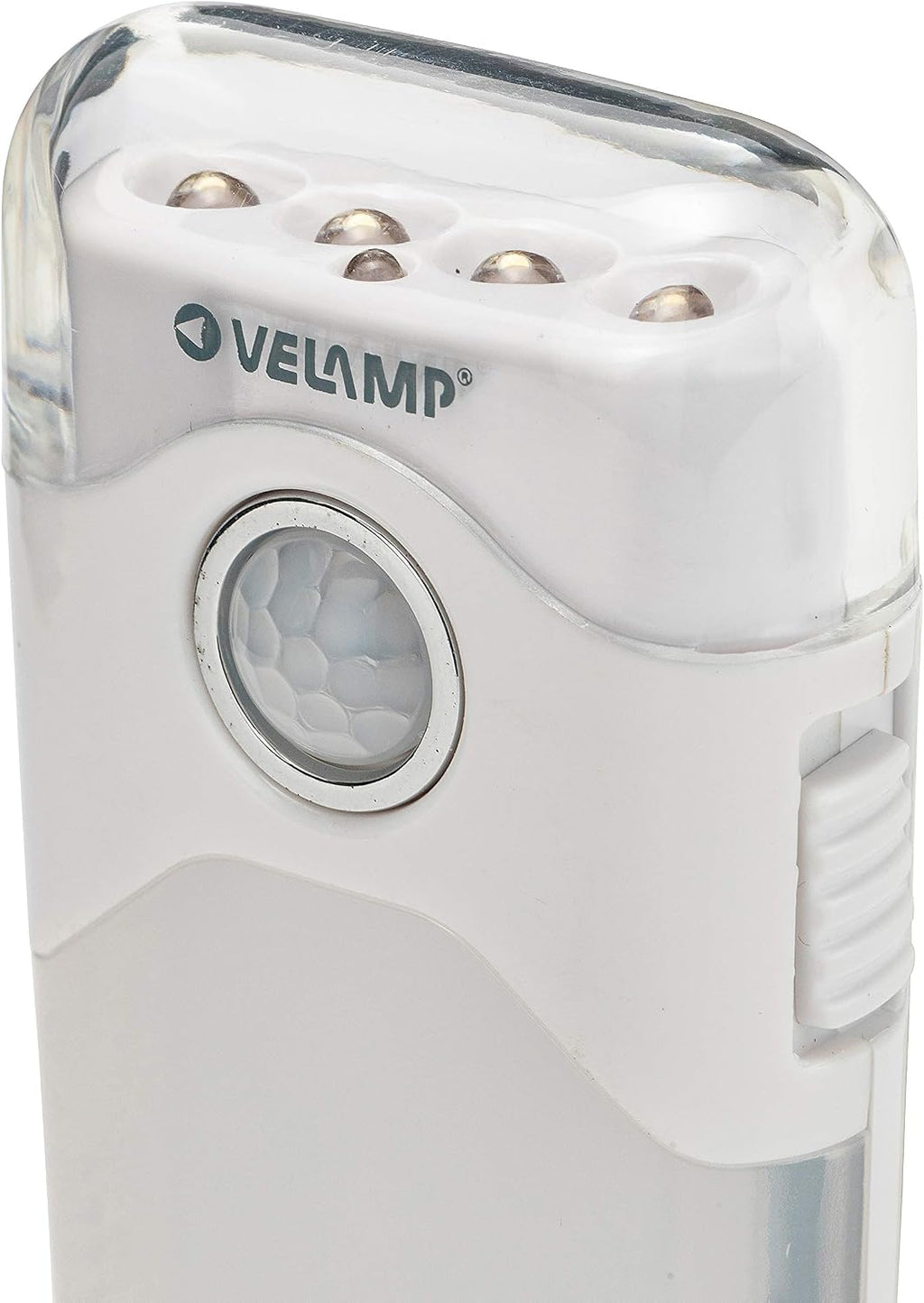 VELAMP - Lampe Torche LED Rechargeable Induction 3 en 1 - Veilleuse Prise Électrique avec Détecteur de Mouvements + Lampe Murale sans Fil Urgence Anti Coupures de Courant + Lampe de Poche Amovible